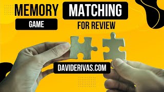 Memory Matching Game Using Google Slides