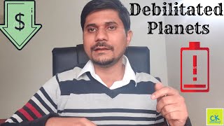Debilitated Planets giving GOOD RESULTS in Vedic Astrology