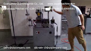 Plastic Zipper Gapping Machine QLQ-DGM #Zipper_Making_Machine #Zipper_machine_factory