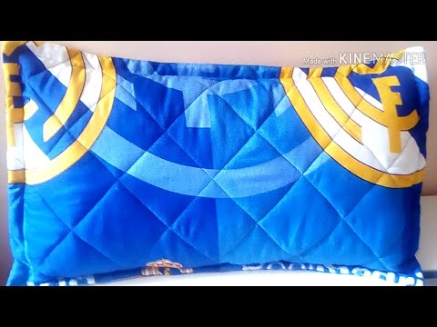 فيديو: كيفية خياطة وسادة من أشلاء