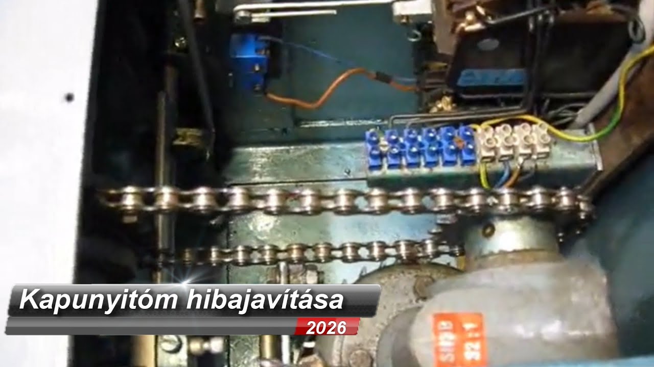 Kapunyitóm javítása