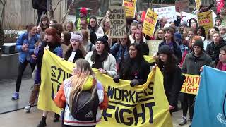 International Women's Day March (1 of 2) - 08/3/18 (from Sheffield University to Barkers Pool)