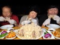 쫀득한 누룽지에 가마솥에 푹 고은 닭백숙 먹방!! (Whole chicken soup with Scorched Rice) 요리&먹방!! - Mukbang eating show