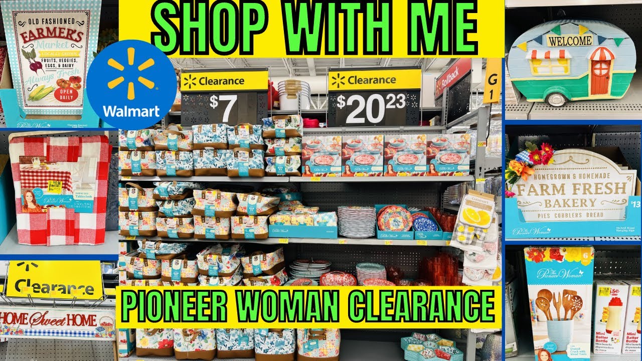 WALMART ~ PIONEER WOMAN CLEARANCE🏃🏽‍♀️RUN DEALS🏃🏽‍♀️SHOP WITH ME ~ LETS GO CLEARANCE SHOPPING
