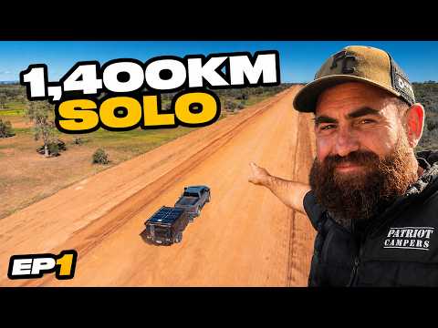 SOLO TRIP on the Darling River Run | Camp Patriot EP1