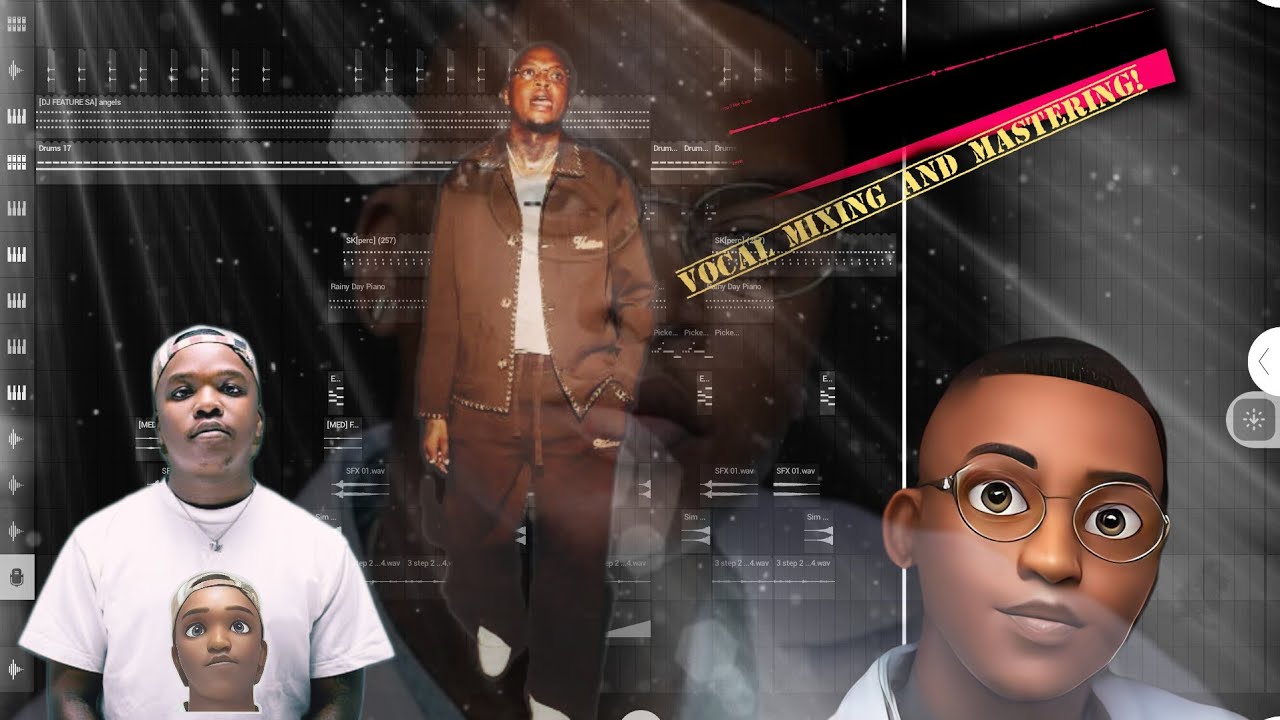 FL Studio Mobile,10 Minutes:Make a FULL 3Step Afro House SONG Like Oscar Mbo with FREE sample pack!