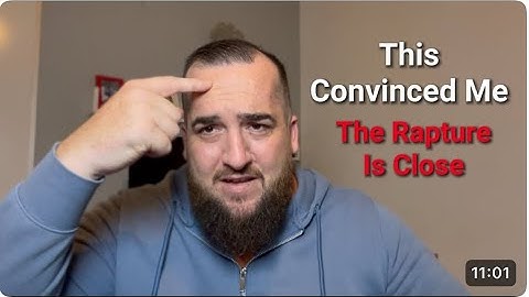 The END is UPON us ⚠️ The RAPTURE will HAPPEN Real soon? 🔜 