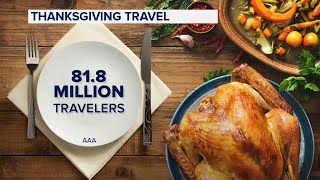 Record Thanksgiving travel expected next week
