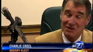 Charlie Creel Gets Sworn In