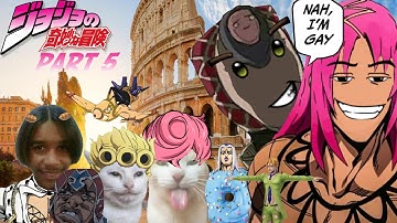 JoJo Golden Wind in LITERALLY 5 minutes and 30 seconds