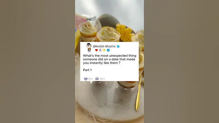 Part1What's the most unexpected thing someone did on a date that made you instantly like them?#story