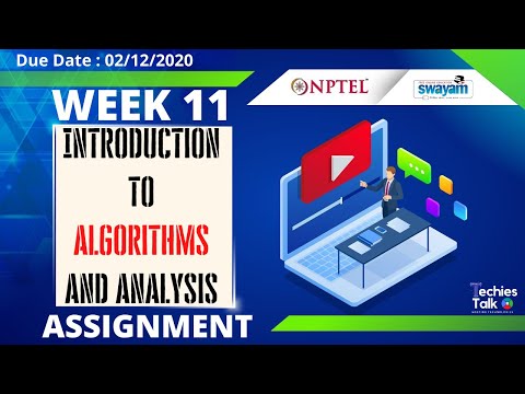 NPTEL Introduction to algorithms and analysis Week 11 Quiz Assignment Solution | August 2020 Swayam