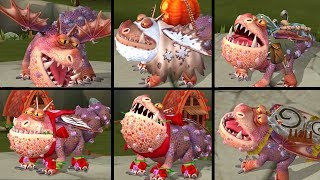 All Of Meatlug In How To Train Your Dragon