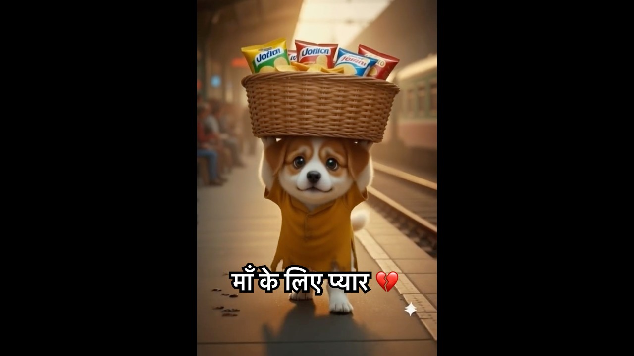 “माँ के लिए सब कुछ…” 💔 | Poor puppy Struggle For Sick Mother |