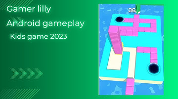 Tile stack dash the maze gameplay|level 20|android gameplay|