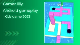 Tile stack dash the maze gameplay|level 20|android gameplay| screenshot 5