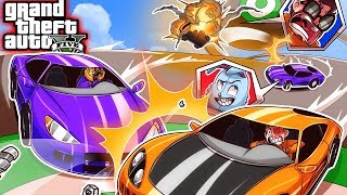 CAR SUMO FIGHTING VANOSS & OHM! (GTA 5 Sumo Remix Funny Moments)