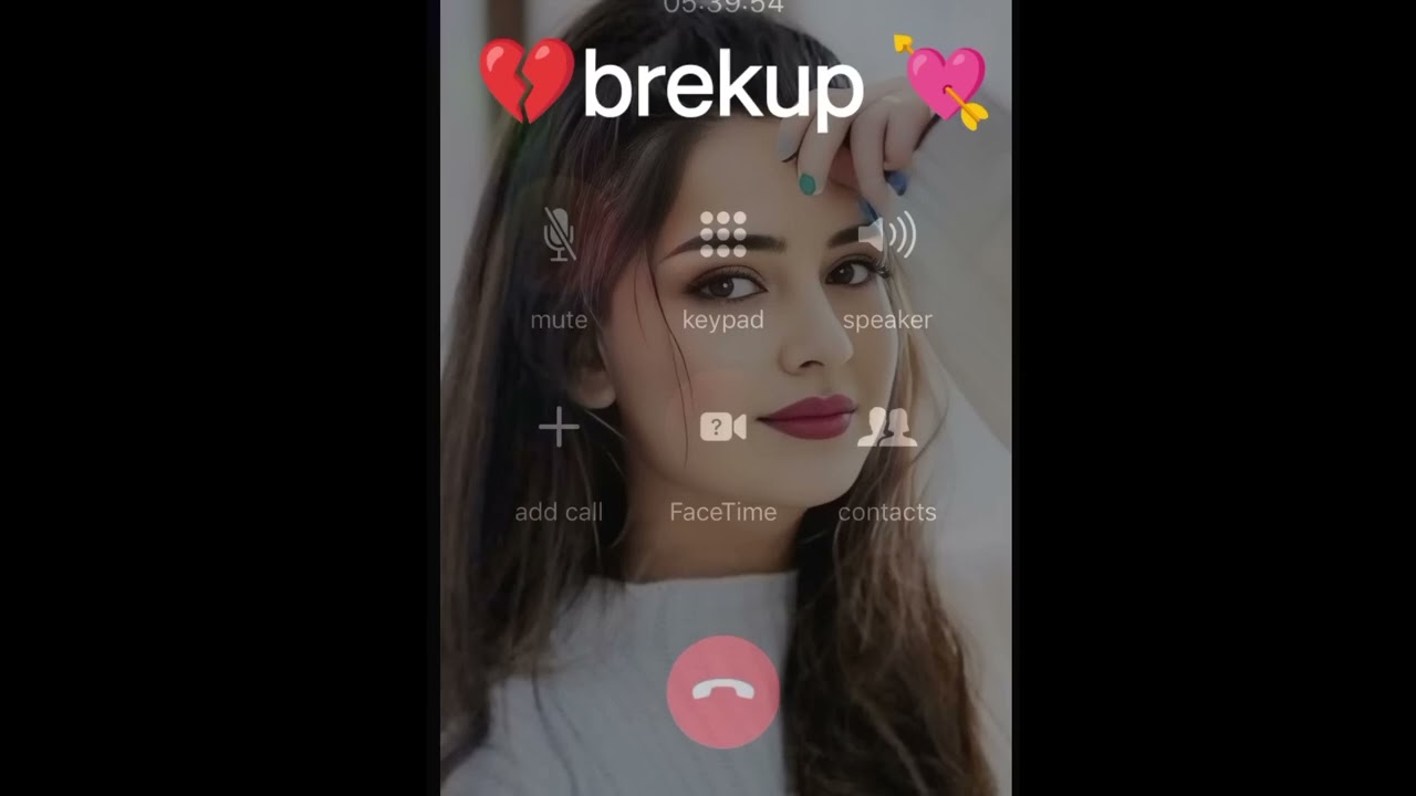 My jaanu breakup call prank 💔💗💋