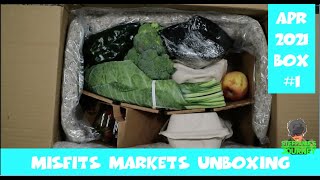 Misfits Market Unboxing  APR 2021 #1  Biweekly || My 28th $22 Mischief Box || Steffanie’s Journey