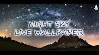 Night Sky Live Wallpaper screenshot 2
