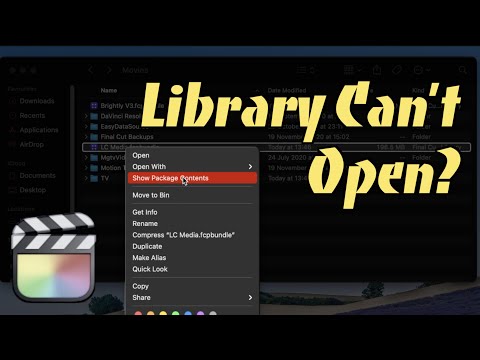 Fixes to FCPX Cannot Open Library | Remove & Fix Corrupt Event Files | Final Cut Pro X Quick Fixes