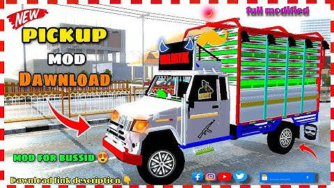 😍new modify bolero Pickup mod Dawnload link DiskStation 👇#pickup #djpickup #gaming