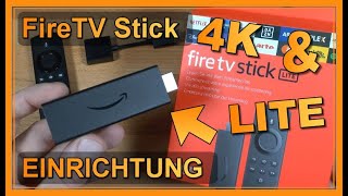 einrichtung: amazon firetv stick (auch für lite und 4k)