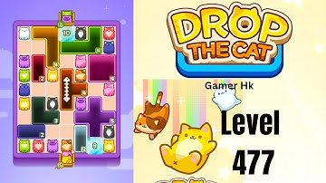 Drop The Cat Level 477 Hard Level Walkthrough Solution 