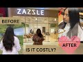 Zazzle salon  vlog  my first haircut at zazzle salon  vr mall  is it costly