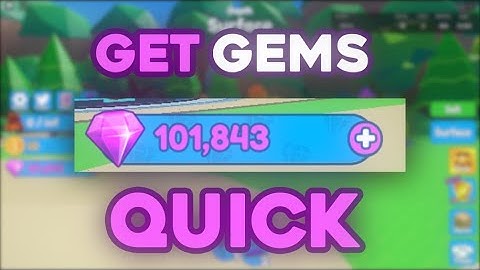 How to get gems quickly - Roblox Mining Simulator 2
