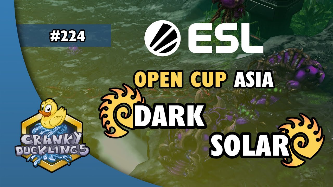 Dark vs Solar - ZvZ | ESL Open Cup 
