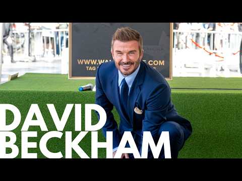 WALK OF FAME CEREMONY - DAVID BECKHAM (HIGHLIGHTS)