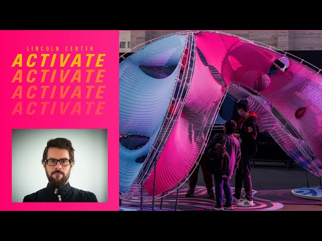 "Sway" a mini-documentary on the making of Sean Ahlquist's OrchidsPlayscape at Lincoln Center