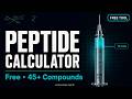 Peptide Reconstitution Calculator — How to Reconstitute BPC-157, TB-500 &amp; More (Free Tool)