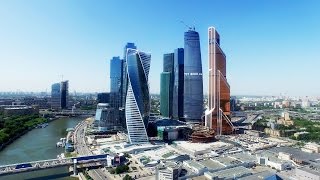 Dji PHANTOM 3 Professional Moscow City 4К VIDEO