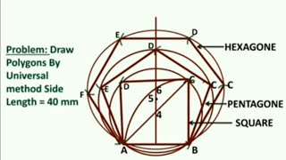 DRAW POLYGONS BY UNIVERSAL METHOD