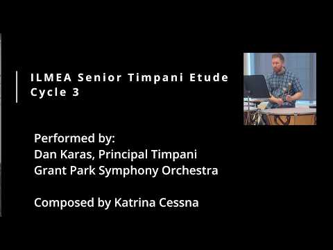 ILMEA Senior Concert Etude - Cycle 3 - Timpani