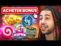 Des achats de bonus sur vos slots du moment