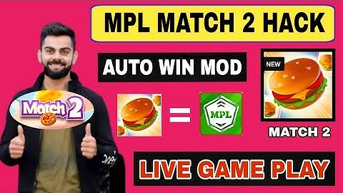 MPL MATCH 2 HACK TRICKS || MPL NEW LATEST TRICK || MPL MATCH 2 GAME TRICK