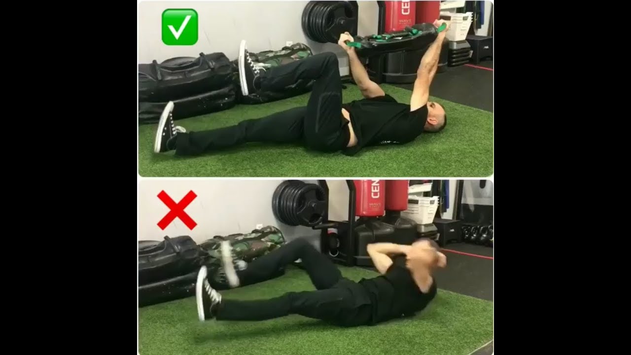 Ultimate Sandbag Core Training Dead Bugs vs Crunches
