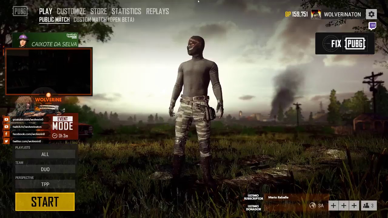 PUBG ARGENTiNA WOLVERiNATON