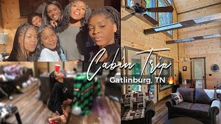 LIT Cabin Trip Vlog | Drunk Olympics + MORE in Gatlinburg, Tennessee!