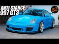 Anti stance porsche 997 gt3 clubsport bbs e07 centre lock wheel fitment