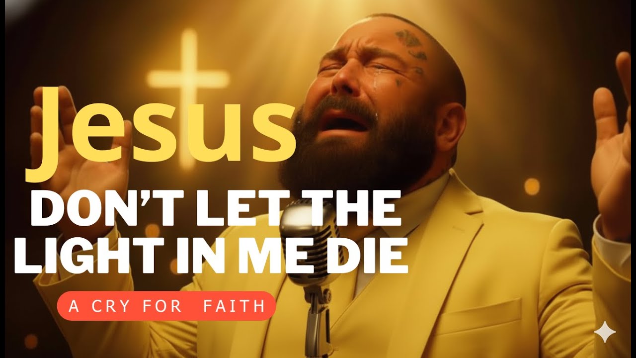 🔥 Teddy Swims Inspired – Jesus, Don’t Let the Light in Me Die | Faith & Revival Spoken Word