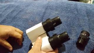 New Siebert Self centering binoviewer eyepiece holders.