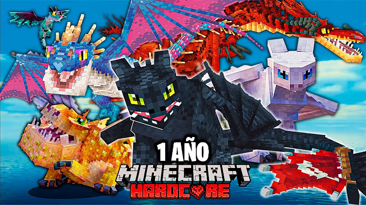 🔥 VIVÍ 1 AÑO EN COMO ENTRENAR A TU DRAGÓN (Minecraft)… ¡Y ESTO PASÓ! 🐉