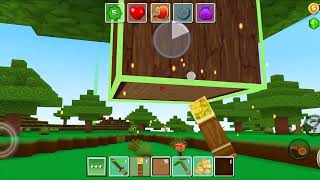 Best Minecraft copy? Block World: Craft Exploration! Dig all the way to bedrock and survive night screenshot 1