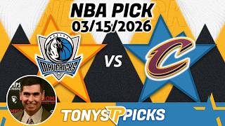 Dallas Mavericks vs. Cleveland Cavaliers Pick 3/15/26 NBA Pick Prediction