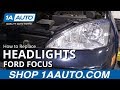 How to Replace Headlights 2000-02 Ford Focus