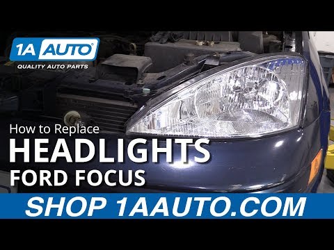 How to Replace Headlights 00-02 Ford Focus